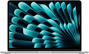 Apple MacBook Air 15" (M3, 8C CPU/10C GPU, 2024), 8 ГБ, 256 ГБ SSD, серебристый