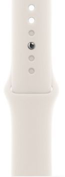Apple Watch Series 11 42mm, Rose Gold Aluminum Case with Sport Starlight
