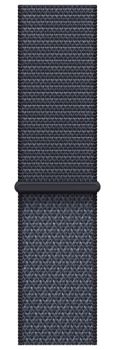 Apple Watch Series 11 42mm, Space Gray Aluminum Case with Sport Loop Anchor Blue