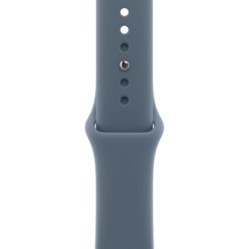 Apple Watch Series 11 42mm, Silver Aluminum Case with Sport Band Anchor Blue