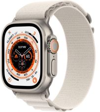 Apple Watch Ultra GPS + Cellular, 49 мм, корпус из титана, ремешок Alpine цвета «сияющая звезда»