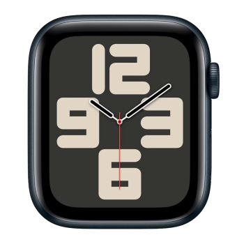 Apple Watch SE 3 40 mm, Midnight Aluminum Black Sport Band (S/M)