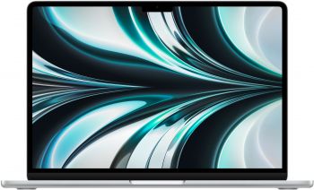 Apple MacBook Air 13" (M2, 8C CPU/10C GPU, 2022), 8 ГБ, 512 ГБ SSD, серебристый