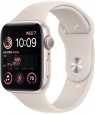 Apple Watch SE 2022, 40 мм, корпус из алюминия цвета «сияющая звезда», спортивный ремешок цвета «сияющая звезда»