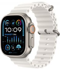 Apple Watch Ultra 2 GPS + Cellular, 49 мм, корпус из титана, ремешок Ocean белого цвета