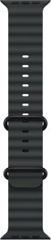 Apple Watch Ultra 3, Black Titanium Case with Black Ocean Band