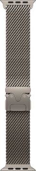 Apple Watch Ultra 3, Natural Titanium Case with Natural Titanium Milanese Loop