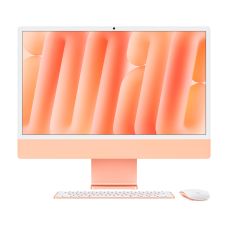 Apple iMac (M4, 10C CPU/10C GPU, 2024), 16 ГБ, 256 GB SSD, Orange (Оранжевый)