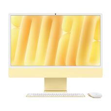 Apple iMac (M4, 8C CPU/8C GPU, 2024), 24 ГБ, 512 GB SSD, Yellow (Желтый)