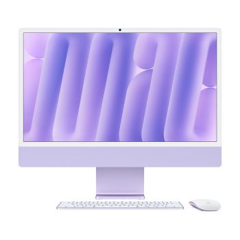 Apple iMac (M4, 8C CPU/8C GPU, 2024), 16 ГБ, 256 GB SSD, Purple (Фиолетовый)
