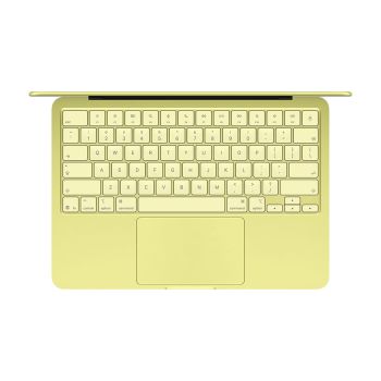 Apple MacBook Neo 13 (A18 Pro, 6C CPU/5C GPU, 2026), 8 ГБ, 256 ГБ SSD, Желтый цитрус (Citrus) Magic Keyboard