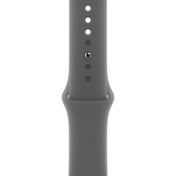 Apple Watch Series 11 46 mm, Space Gray Aluminum Case with Sport Band Stone Gray (S/M)