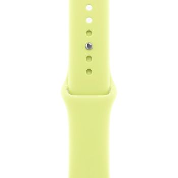 Apple Watch Series 11, 42 mm, Jet Black Aluminum Neon Yellow Sport Band (M/L)