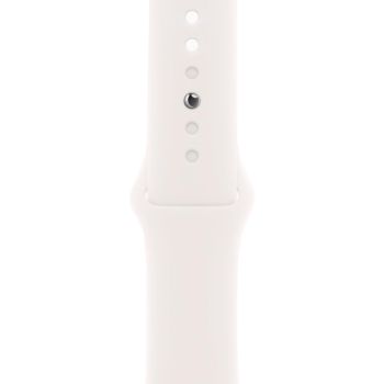 Apple Watch Series 11, 42 mm, Jet Black Aluminum Light Blush Sport Band (M/L)