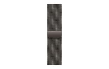Apple Watch Series 11, 42 mm, Nalural Titanium GPS+Cellular, Slate Milanese Loop