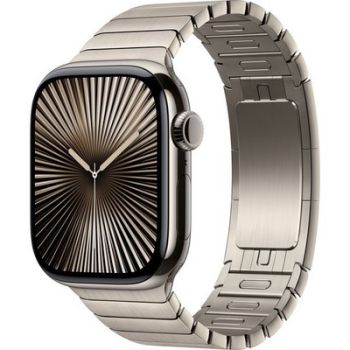 Умные часы Apple Watch Series 10 42 мм, M/L 140-245 мм, Titanium Case GPS+Cellular, Natural (натуральный)