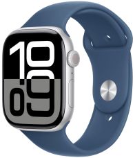 Умные часы Apple Watch Series 10 42 мм, M/L, Aluminium Case GPS, Sport Band, Silver