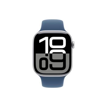 Умные часы Apple Watch Series 10 46 мм, S/M 130-200 мм, Aluminium Case GPS, Silver