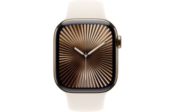 Умные часы Apple Watch Series 10 46 мм, S/M 130-200 мм, Titanium Case GPS+Cellular, Gold