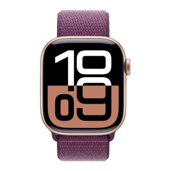 Умные часы Apple Watch Series 10 42 мм, Aluminium Case GPS, Sport Loop, Rose Gold