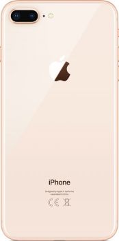 iPhone 8 Plus 64 ГБ Золотой задняя крышка