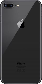 iPhone 8 Plus 256 ГБ Серый космос задняя крышка